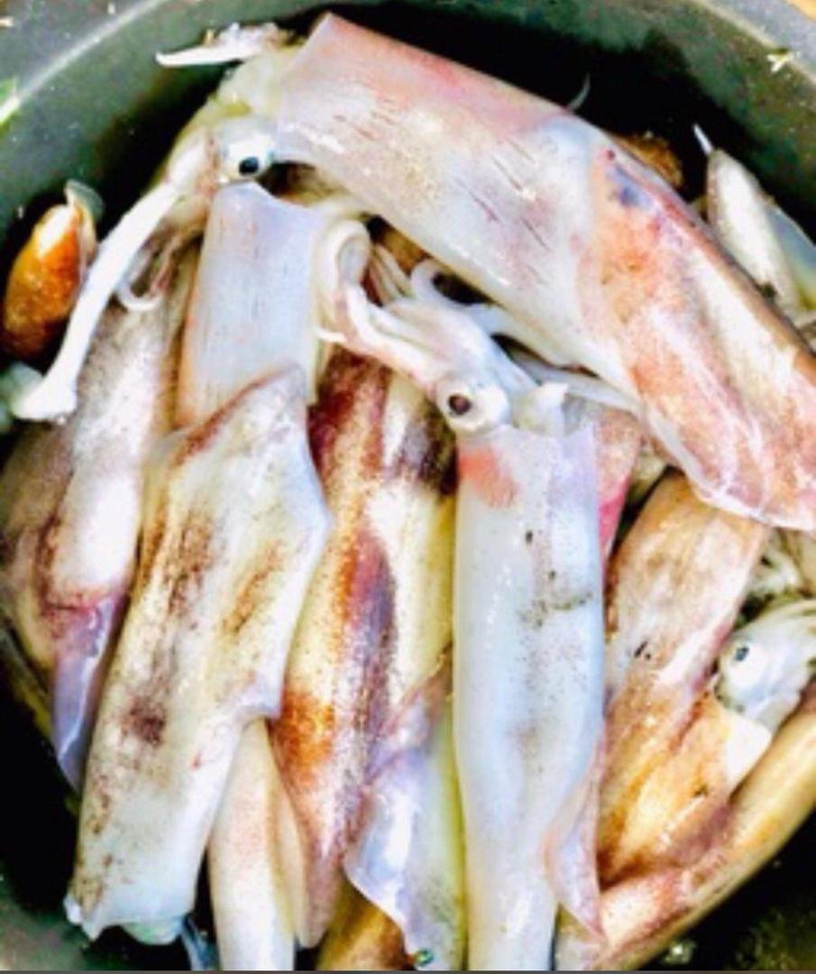 Calamar décortiqué